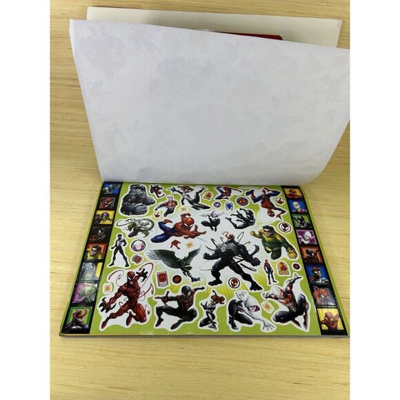 Marvel Spider-Man Giant Sticker Activity Pad By Bendon 1000+ Stickers - Picture 4 of 8